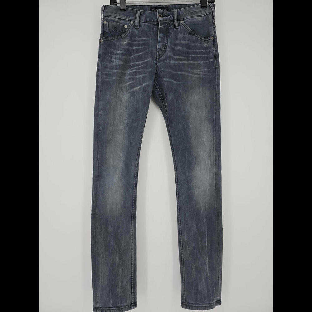 Scotch & Soda Phaidon‎ Gray Men's Button Fly Jeans Size W29L34 (30x33)